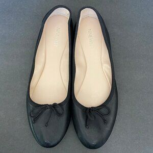 Nine West Classica Black Ballerina Flats with bow.